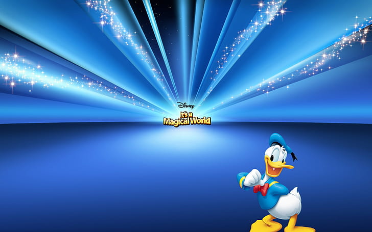 Donald Duck Cartoon, disney, HD wallpaper