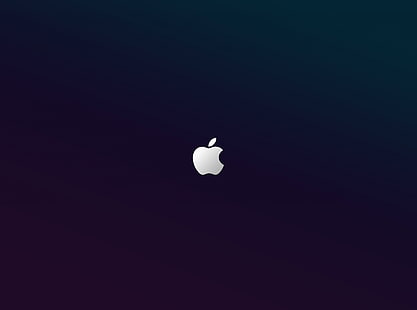 Apple roxo, logotipo da Apple, computadores, Mac, macos, maçã, ios, móvel, computador, roxo, azul, HD papel de parede HD wallpaper