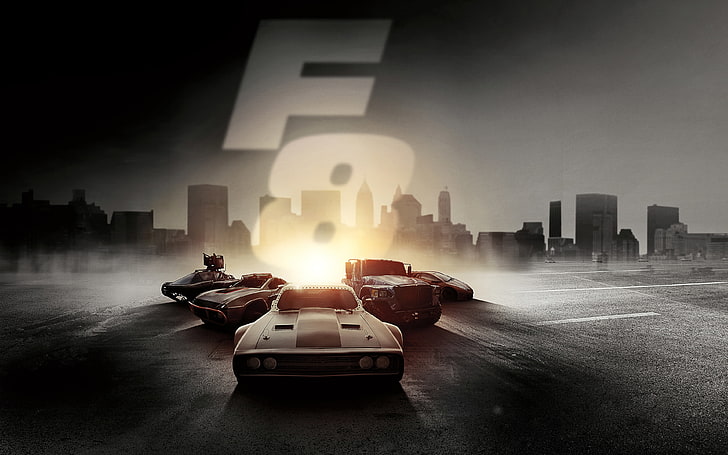 Fast 8 The Fate of the Furious 4K, Fate, Fast, Furious, The, HD wallpaper