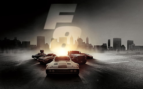 Fast 8 The Fate of the Furious 4K, Fate, Fast, Furious, The, HD tapet HD wallpaper