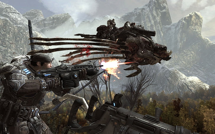 Engrenagens da guerra, Gears of War 2, HD papel de parede
