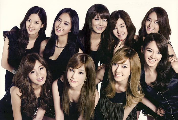 SNSD, Girls 'Generation, asiatica, modella, musicista, cantante, coreana, donne, Sfondo HD