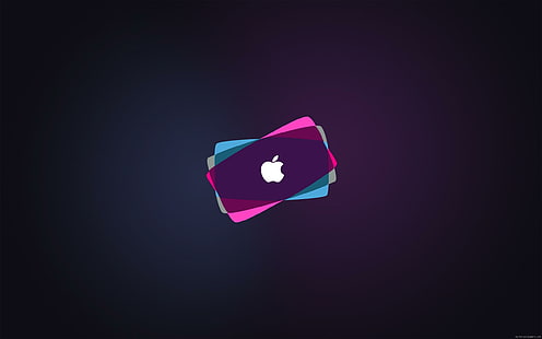 Лого на Apple TV, лого на ябълка, ябълка, лого, марка, HD тапет HD wallpaper