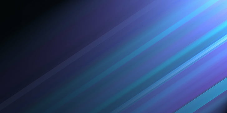 ilustrasi biru dan ungu, Garis, Cahaya, Biru, Minimal, LG V30, Saham, HD, Wallpaper HD