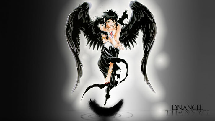 Death Note Angel illustration, wings, angel, HD wallpaper