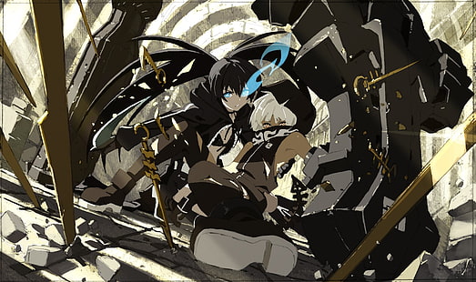 anime, Black Rock Shooter, Tapety HD HD wallpaper