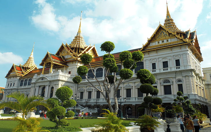 Kungliga slottet Bangkok Thailand, HD tapet
