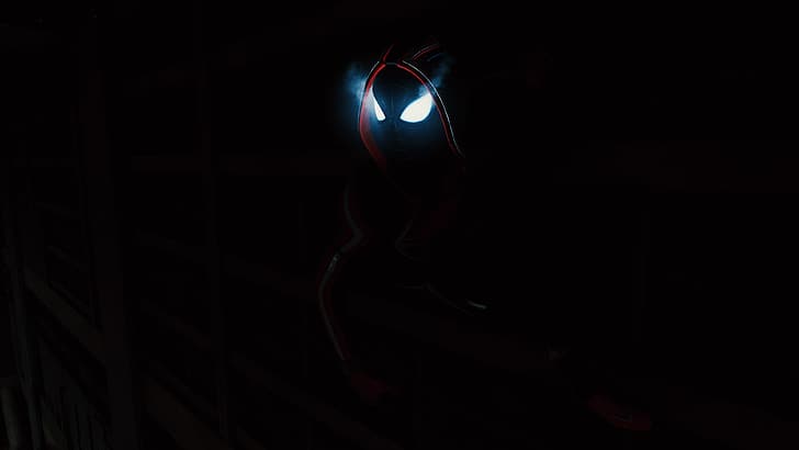 Spiderman Miles Morales, schermatales, Sfondo HD