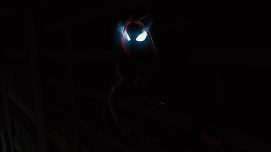 Человек-паук Майлз Моралес, снимок экрана, HD обои HD wallpaper