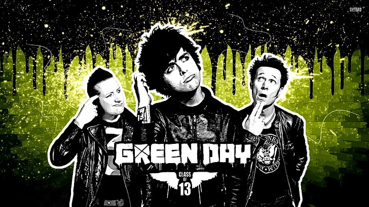 Poster Green Day, Green Day, Wallpaper HD