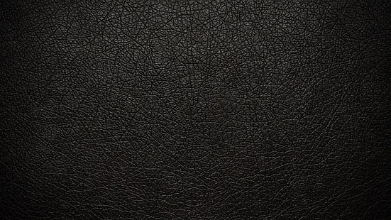 black leather, texture, leather, HD wallpaper HD wallpaper