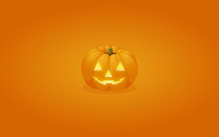 Citrouille d'Halloween, Halloween, citrouille, Fond d'écran HD