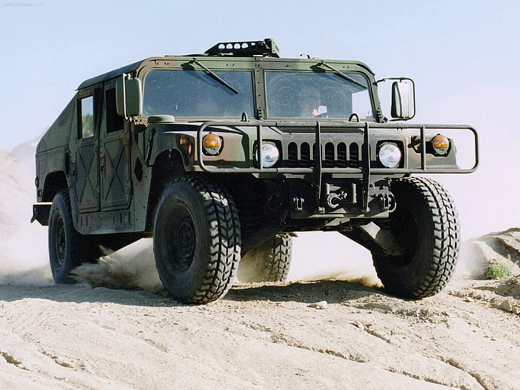 2003, hummer, humvee, militer, kendaraan, Wallpaper HD
