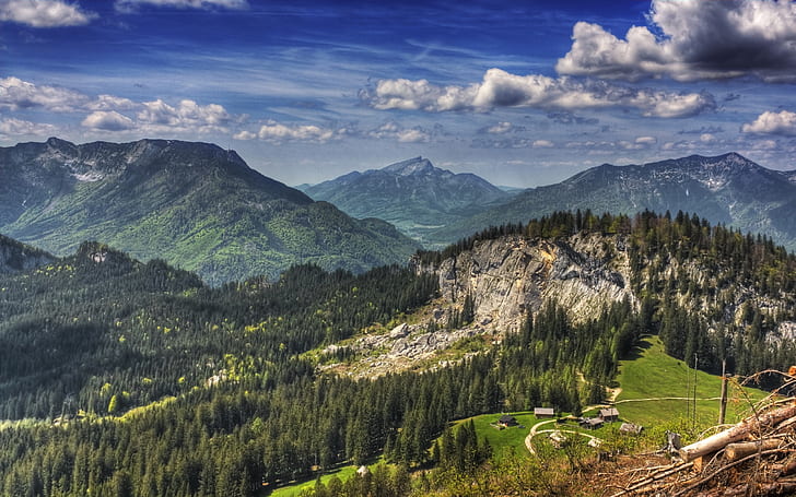 Bad Goisern เป็นมาร์เก็ตทาวน์ในเมืองออสเตรียตอนบนของออสเตรียในพื้นที่ของการถ่ายภาพทิวทัศน์ Gmunden 2560 × 1600, วอลล์เปเปอร์ HD