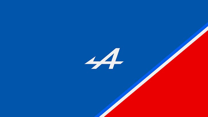 Formel 1, F12021, Alpin F1, Alpin, Minimalismus, HD-Hintergrundbild