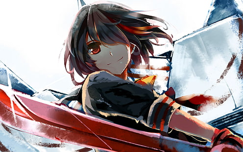 Anime Ryuko Matoi Kill la Kill HD ، كارتون / كوميدي ، أنيمي ، لا ، قتل ، ريوكو ، ماتوي، خلفية HD HD wallpaper