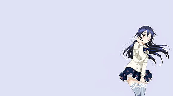anime girls, Love Live!, Sonoda Umi, HD wallpaper HD wallpaper