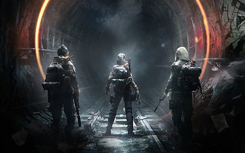 Gra wideo, Tom Clancy's The Division, Underground, Tapety HD HD wallpaper