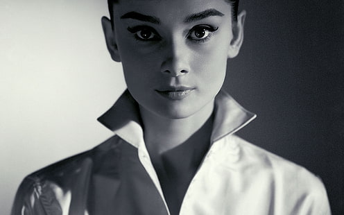 Audrey Hepburn, Audrey Hepburn, ünlü, ünlüler, ünlüler, HD masaüstü duvar kağıdı HD wallpaper