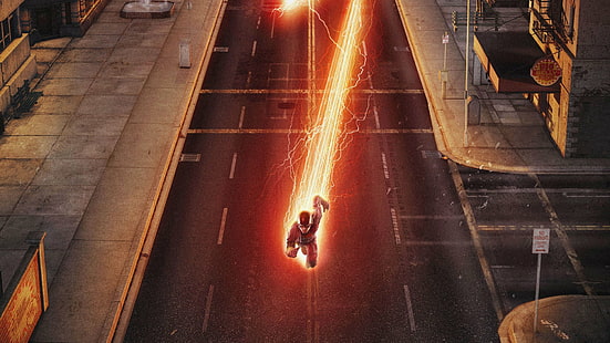 برنامج تلفزيوني ، The Flash (2014) ، Barry Allen ، Flash ، جرانت جوستين، خلفية HD HD wallpaper