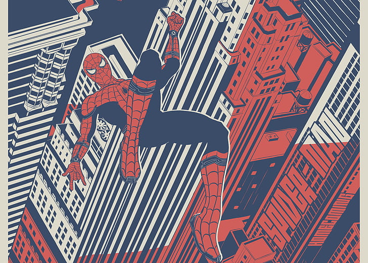 Spiderman homecoming, spiderman, 2017 movies, movies, tom holland, 4k, hd,  HD wallpaper | Wallpaperbetter
