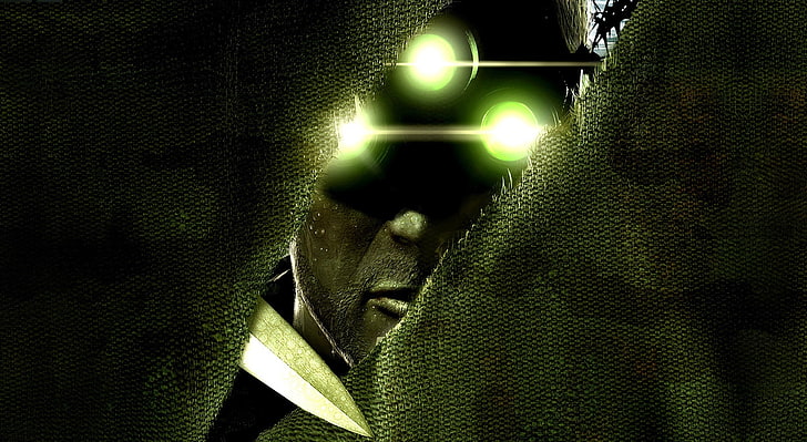Splinter Cell, movie character illustration, Games, Splinter Cell, tom clancy's splinter cell, HD wallpaper