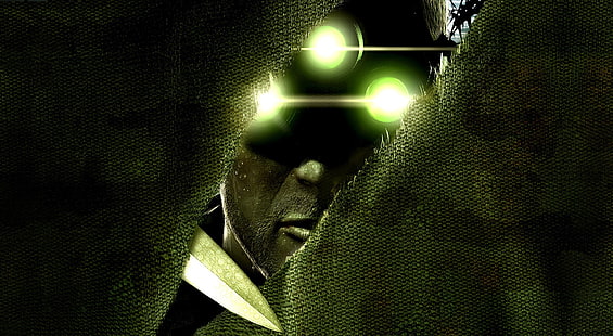 Splinter Cell, ilustração de personagem de filme, Jogos, Splinter Cell, célula de lasca de tom clancy, HD papel de parede HD wallpaper