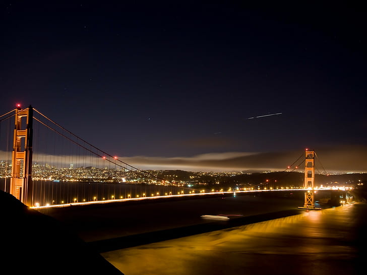 jembatan, Jembatan Golden Gate, San Francisco, Wallpaper HD
