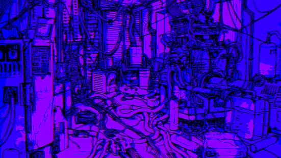 Serielle Experimente Liegen, Cyberpunk, HD-Hintergrundbild HD wallpaper