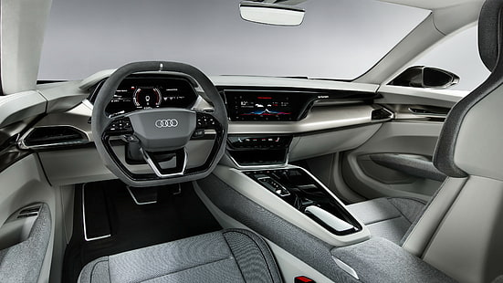 Audi e-tron GT, электромобили, 4K, HD обои HD wallpaper