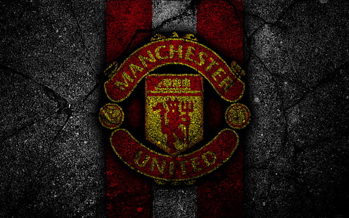 Calcio, Manchester United F.C., Logo, Sfondo HD HD wallpaper