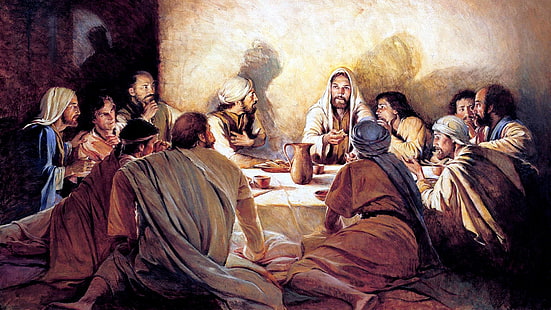 Religiosos, Jesús, Pintura, Fondo de pantalla HD HD wallpaper