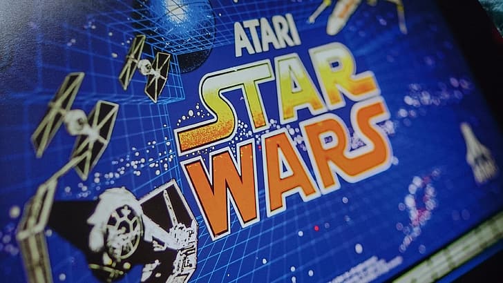 Star Wars, ตู้อาร์เคด, วิดีโอเกม, อาร์เคดกระโจม, Atari, TIE Advanced, TIE Fighter, วอลล์เปเปอร์ HD
