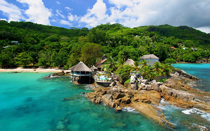 Маэ - самый большой остров на Сейшельском архипелаге в Индийском океане Восточная Африка Обои для рабочего стола Hd 3840 × 2400, HD обои