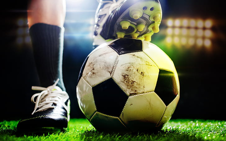 Football Soccer Ball HD, deportes, fútbol, ​​fútbol, ​​pelota, Fondo de pantalla HD