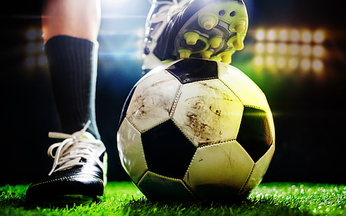 Football Soccer Ball HD, sport, calcio, calcio, palla, Sfondo HD HD wallpaper