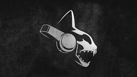 monsterkatze, musik, logo, 4 karat, hd, HD-Hintergrundbild HD wallpaper