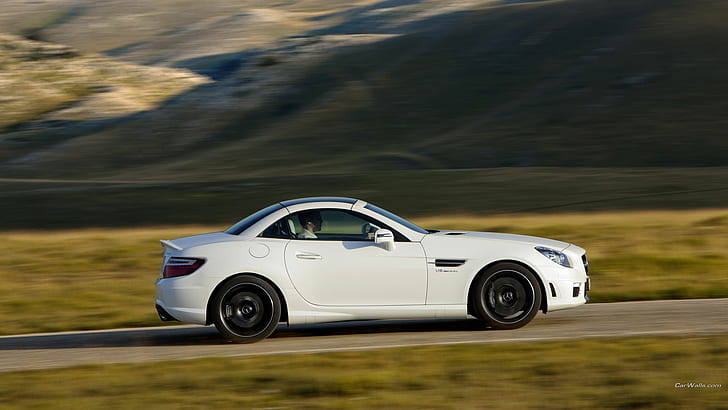 Mercedes SLK AMG Motion Blur HD, รถยนต์, เบลอ, การเคลื่อนไหว, mercedes, amg, slk, วอลล์เปเปอร์ HD