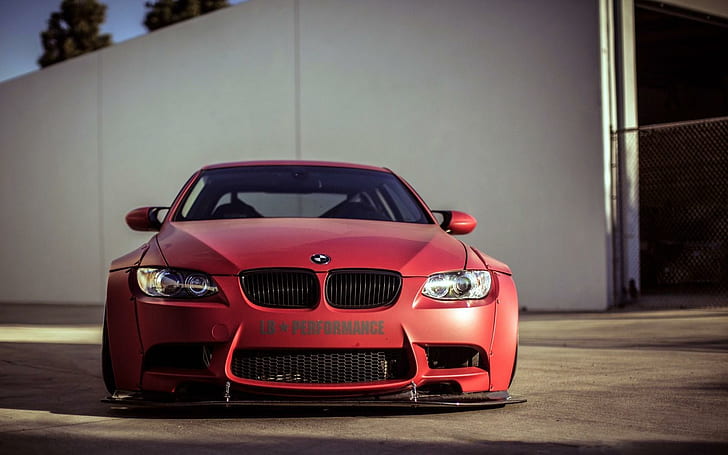 BMW E92 M3 Front Car Tuning, front, tuning, HD tapet