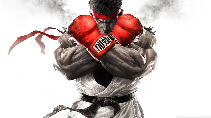 Street Fighter Ryu خلفية رقمية ، Ryu (Street Fighter)، خلفية HD