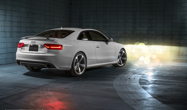 gray Audi coupe, s5, audi, white, coupe, HD wallpaper