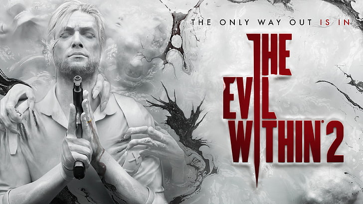 The Walking Dead Пълният DVD случай от първия сезон, The Evil Within, The Evil Within 2, HD тапет