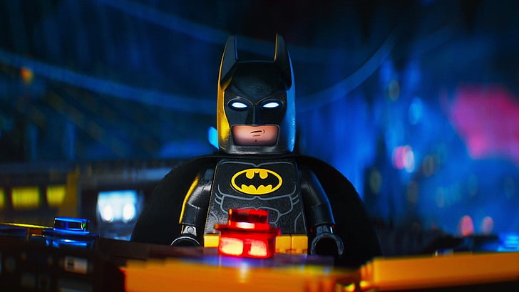 Película, The Lego Batman Película, Batman, Lego, Fondo de pantalla HD