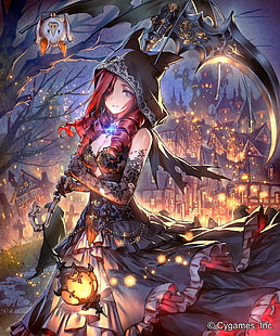 Halloween, Ceres (Shingeki No Bahamut), Shingeki no Bahamut, Tapety HD HD wallpaper