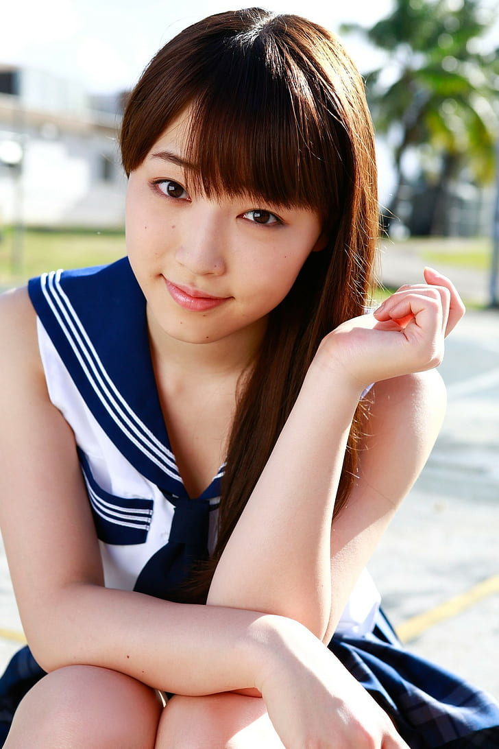 Mizuki Fukumura, Morning Musume, Wallpaper HD, wallpaper seluler