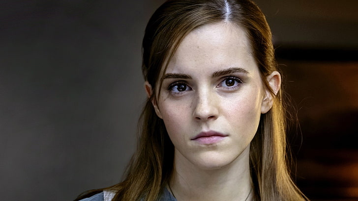 Emma Watson, wanita, aktris, wajah, closeup, selebriti, berambut merah, Wallpaper HD