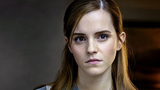 Emma Watson, wanita, aktris, wajah, closeup, selebriti, berambut merah, Wallpaper HD HD wallpaper