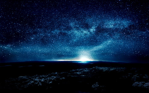 night sky screen backgrounds, HD wallpaper HD wallpaper