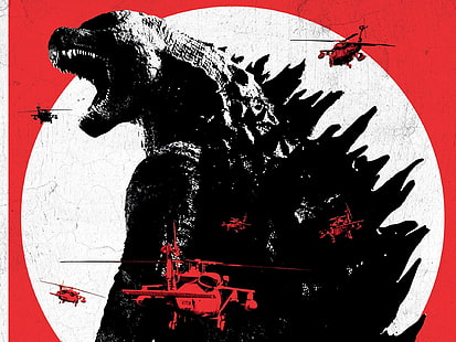 Godzilla Before It Comes, carta da parati Godzilla, film, film di Hollywood, hollywood, Sfondo HD HD wallpaper
