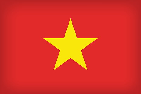 Виетнам, Знаме, Виетнамско знаме, Знаме на Виетнам, Виетнам Голямо знаме, HD тапет HD wallpaper